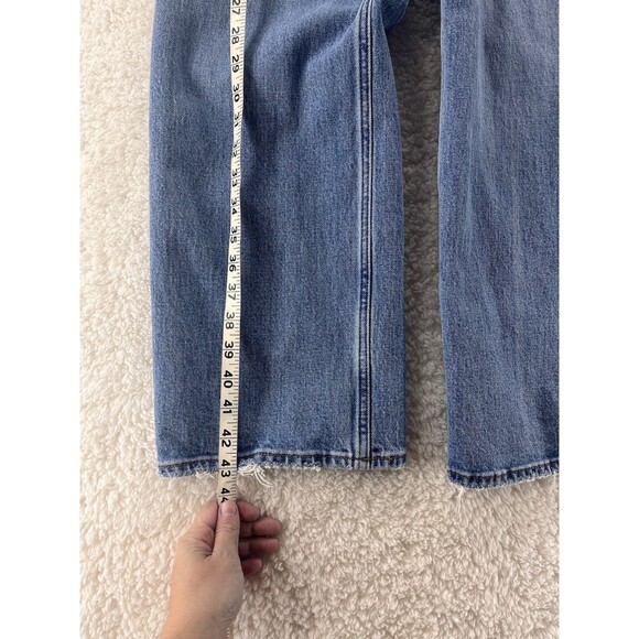 Abercrombie & Fitch Women's 28 6R The ‘90s Relaxed High Rise Jeans Curve Love - Picture 5 of 11